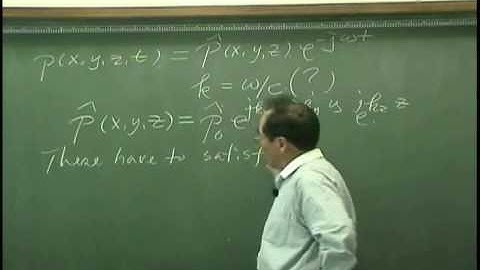 [Lecture 20-1: Diffraction and Scattering 1] Introduction to Acoustics by Prof. Yang-Hann Kim