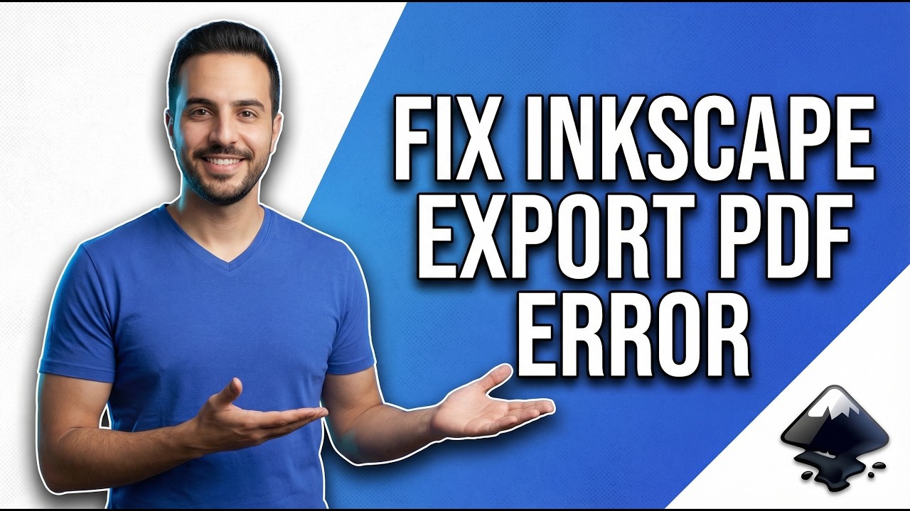 Fix Inkscape Export PDF Error (2026 Easy Guide) - YouTube