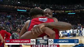 FLORIDA ATLANTIC GAMEWINNER KNOCKS OUT MEMPHIS