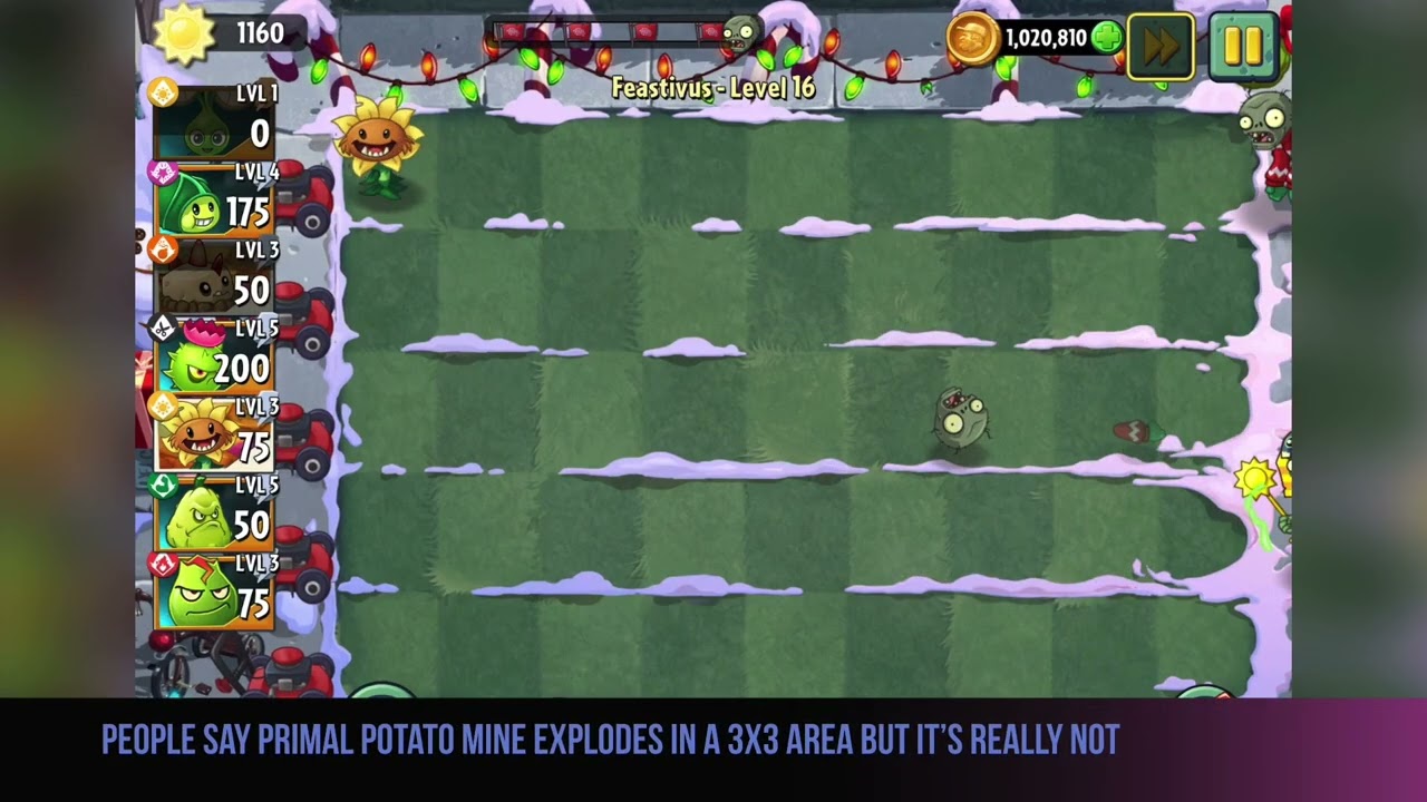 people say that primal potato mine explodes in a 3x3 area but it really isnt(correct me if im wrong)