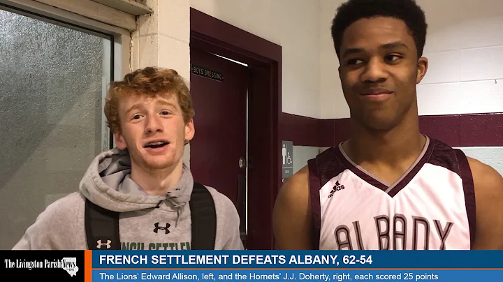 French Settlement's Edward Allison and J.J. Doherty