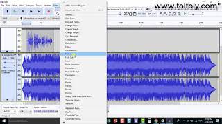 كيفية دمج الاصوات في برنامج audacity