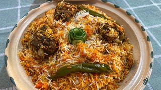 Easy and Unique Special Mutton Biryani #muttonbiryani / برياني لحم ضأن خاص #برياني_لحم