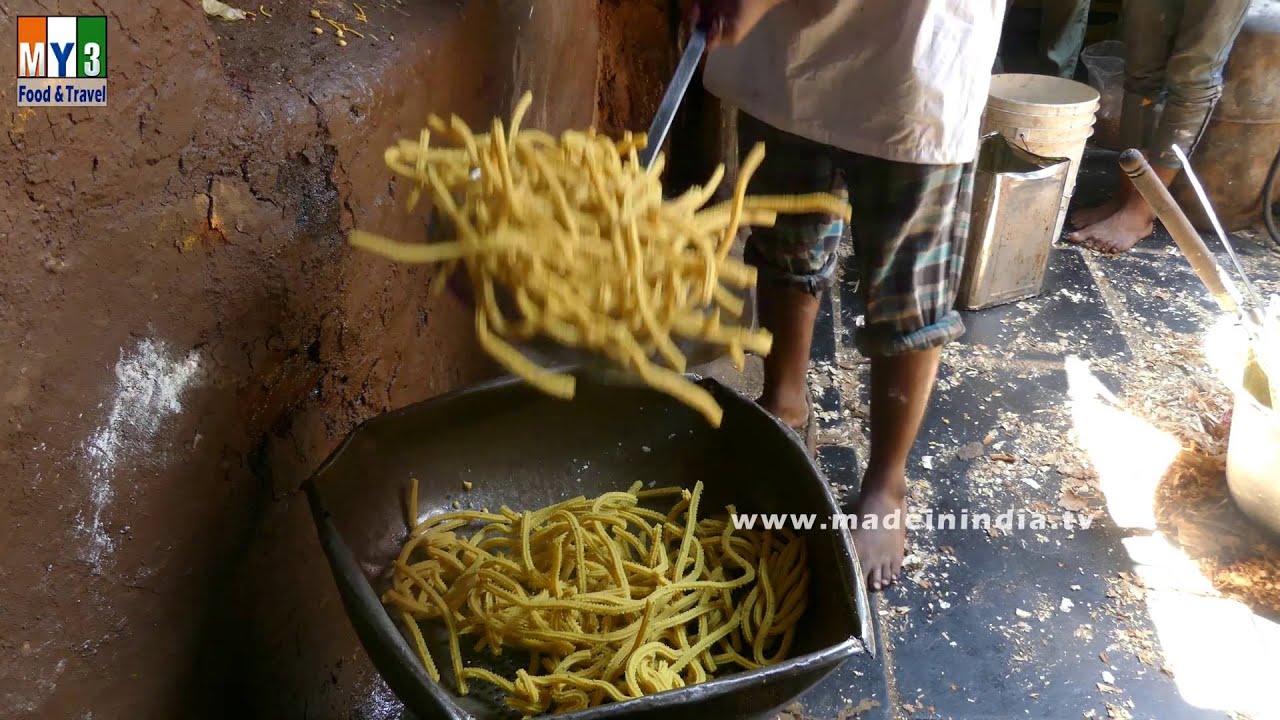 MAKING OF NAMKEEN | BESAN SEV | SNACK FOOD IN INDIA street food | STREET FOOD