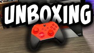 What's Inside | Xbox Elite 2 Wireless Controller Core (Red) Unboxing