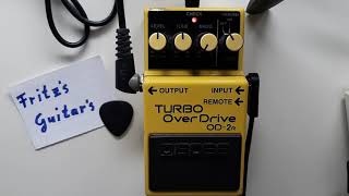 ギター BOSS OD-2R TURBO Over Drive