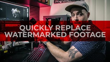 How to quickly replace watermarked footage, audio and images in Premiere Pro - [EASY!]