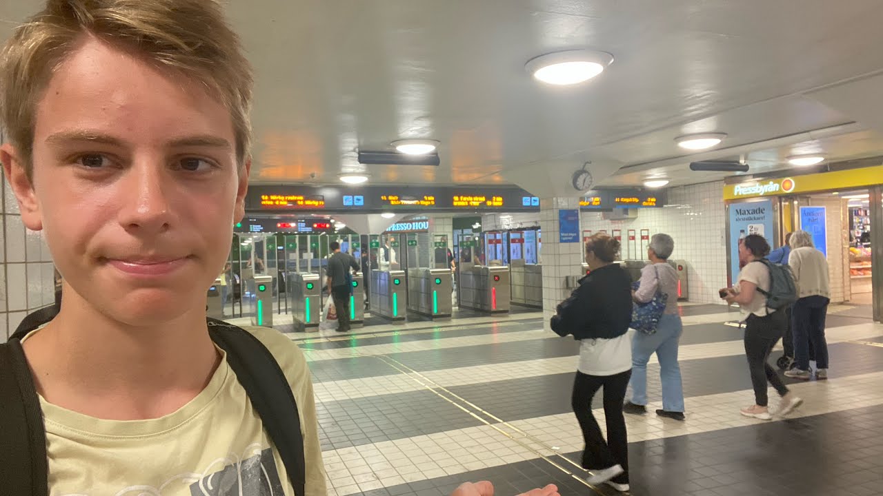 Utforskar T-Centralen! Sveriges största Station!