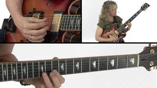 Bebop Blues Etudes - Blues in Alice's Flat Performance - Guitar Lesson - Sheryl Bailey