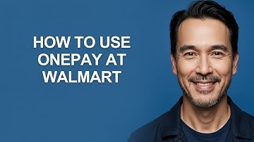 How to Use Onepay at Walmart - KevinHowTo