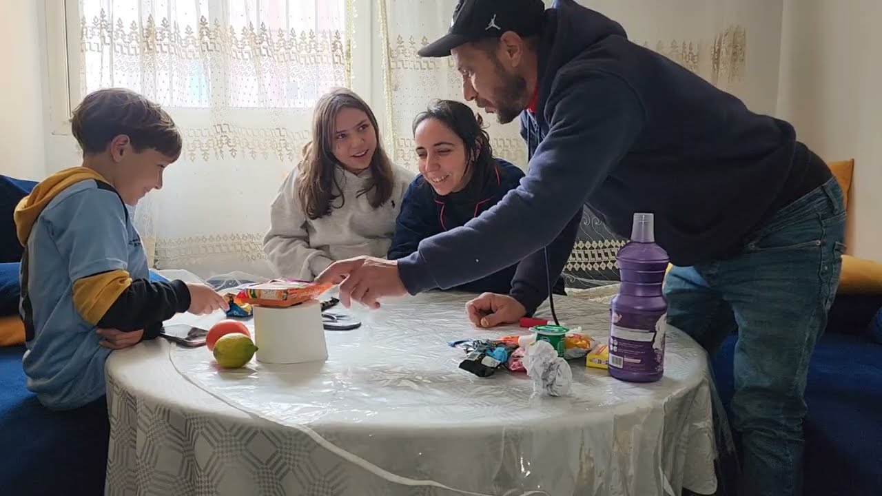 الراجل طلع طماع😱كنا غي ضاحكين☺️بنتي جربات داكشي للي بغات🤩ولكن هو ندمنا😡