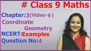 Ncert Class 9 Maths Chapter -3 Coordinate Geometry (Video-9 ) Examples-4