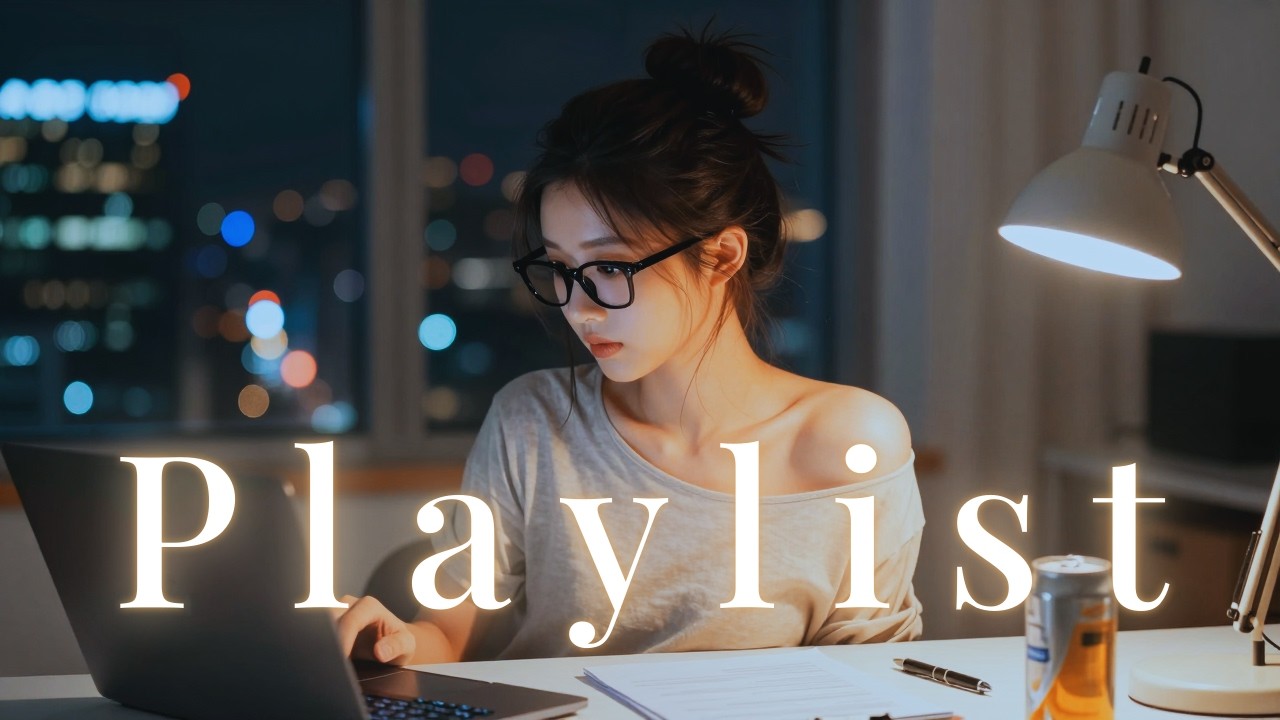 [ᴘʟᴀʏʟɪꜱᴛ] 모두가 잠든 밤, 노트북 불빛에 의지한 채 (Inst.) | Lo-fi for Focused Work