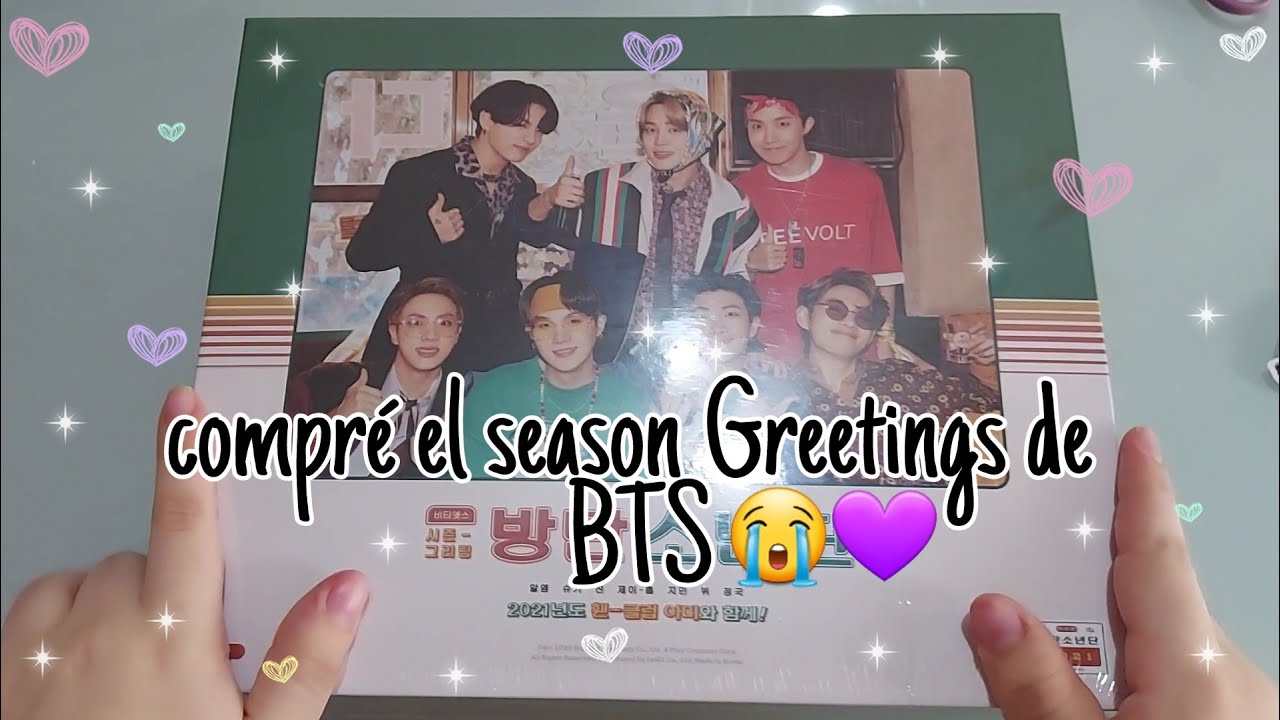 BTS 2021 SEASON GREETINGS // UNBOXING ESPAÑOL // - YouTube