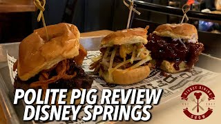 Becoming an Absolute Piggy at Polite Pig at Disney Springs