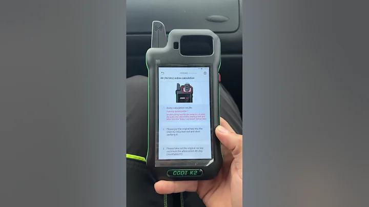 CGDI K2  Cloning ID48 transponder SUCCES🥳 new video 18.04.2025