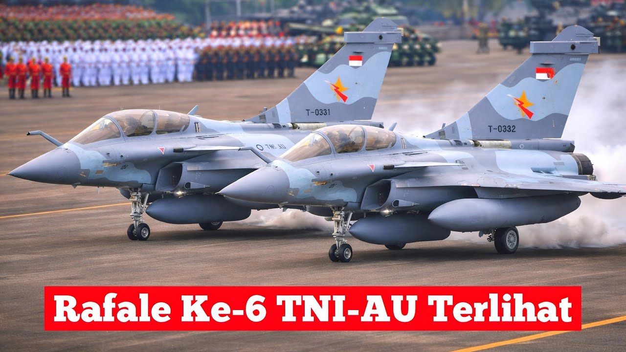 Akhirnya! Rafale Ke-6 TNI-AU Muncul, 3 Rafale Gelombang Kedua Mendarat di Indonesia 2026 Ini