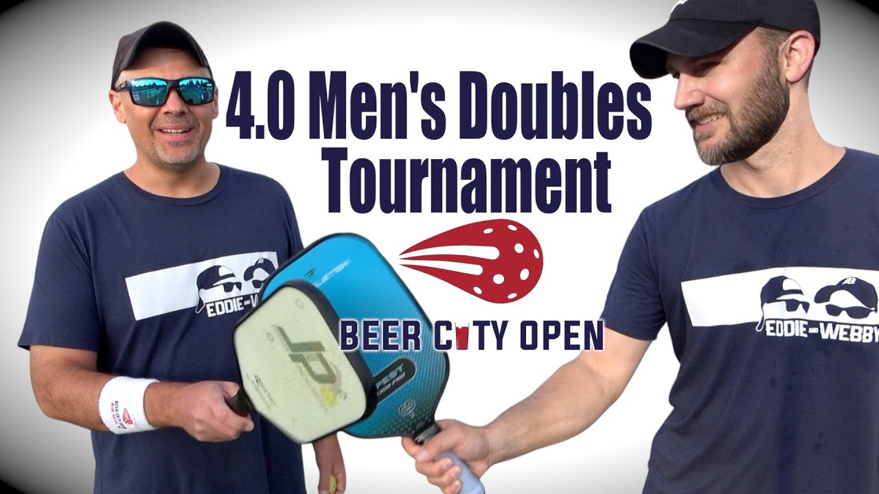 4.0 Men's Doubles at Beer City Open Pro Gender Doubles 2021 BCO Vlog
