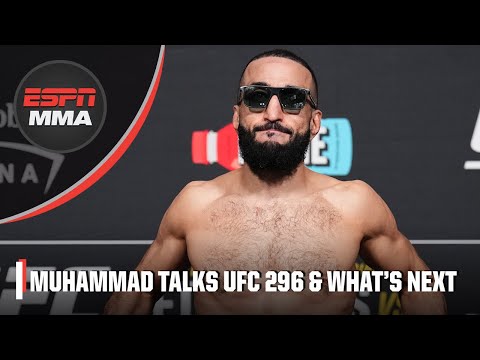 ‘I’m at the top of the line’ – Belal Muhammad on fighting Leon Edwards next | ESPN MMA