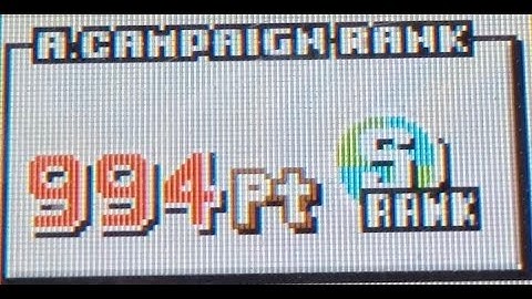 AW1 Advance Campaign cleared with 994 points!