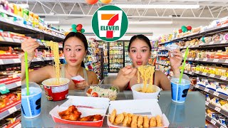 EATING AT 7/11 FOR 24 HOURS!