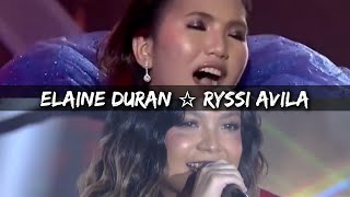 Video thumbnail of "NADARANG - Elaine "Laine" Duran × Ryssi Avila [GRAND FINALS ] Tawag Ng Tanghalan × Idol Philippines"