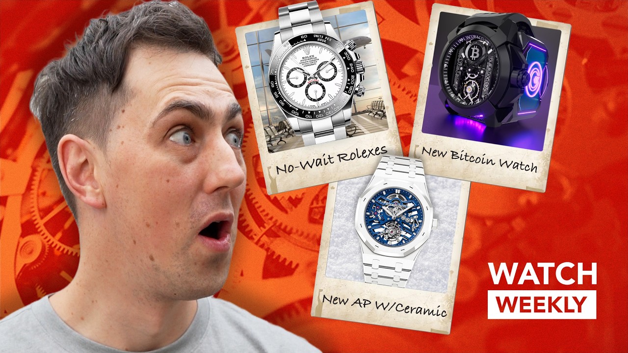 Airport Rolex Guaranteed, AP Flexes White Ceramic & Watch That Mines Bitcoin