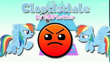 (Rolling Sky Remake) Level 21 - Cloudsdale by GDFlutter