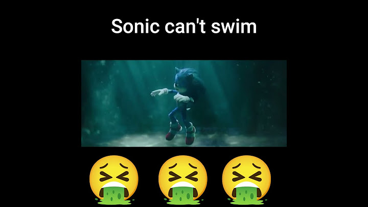 Speedsters running on water #sonicmovie2 #sonicthehedgehog2