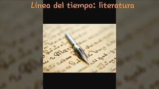 Línea del tiempo: Literatura