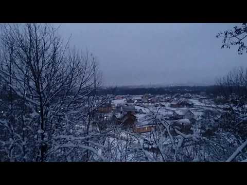 Вовчинецькі гори взимку.