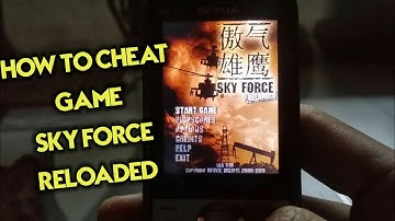 CHEAT Game Sky Force RELOADED symbian s60v3 #ontrending #ngage  #2023