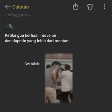 Story Wa || Ketika Gue berhasil move on