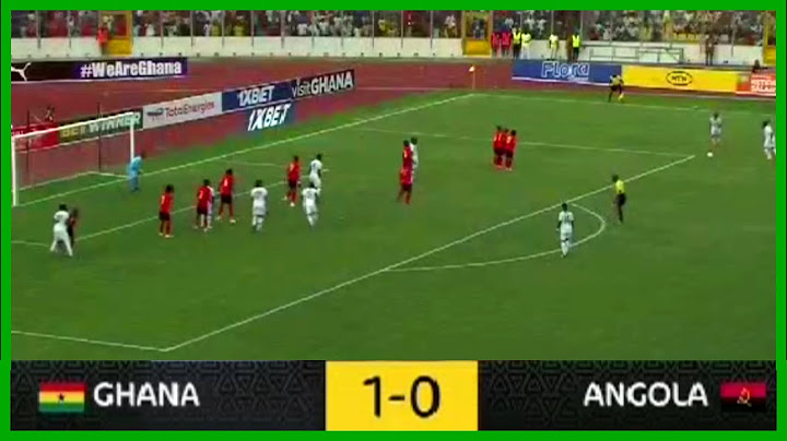 Ghana vs Angola 1 - 0 Highlights AFCON Qualifiers 2023