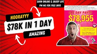 WOW!! 1 DAY PAY = 2 YEARS SALARY!!!