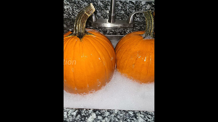 Preserving Pumpkins for Fall Decor