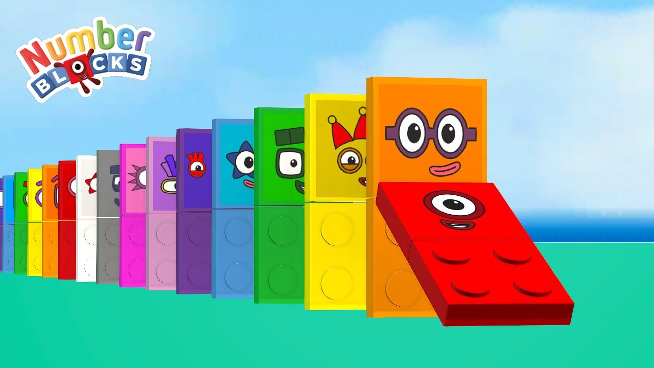 Изучайте числа от 1 до 100 с помощью набора Numberblocks Lego! 🌈 Весёлое математическое приключен...