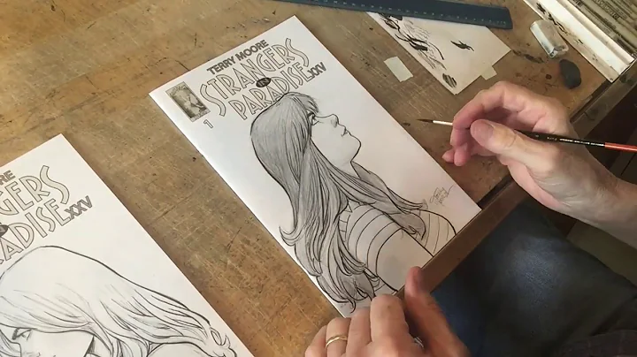 Terry Moore: How To Ink Comics With A Brush