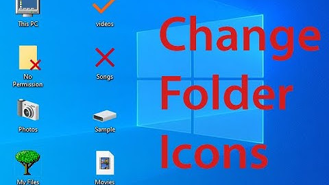 How To Change Folder Icon | Change Default Folder Icons in computer