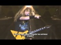 Megadeth   dave pissed off live in baltimore 2010 subtitulado