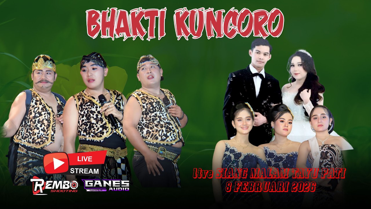 LIVE BHAKTI KUNCORO - ADE RIYAN MAFIYANTO & SHELA MELINTIKA  Ds.Purwokerto Tayu Pati  08 Feb 2026