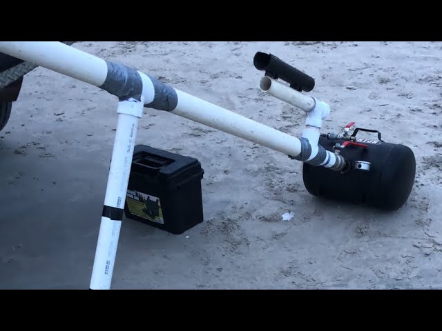 Beach report. Hold my beer bait cannon. :-) 