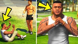 Что БУДЕТ если ФРАНКЛИН станет КАЧКОМ?! САМЫЙ СИЛЬНЫЙ человек! (GTA 5)