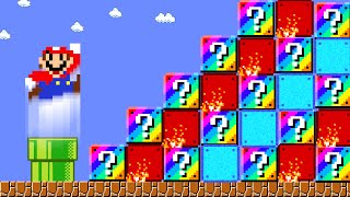 Can Mario Collect 999 item Blocks Rainbow in New Super Mario Bros Wii? | 2TB STORY GAME