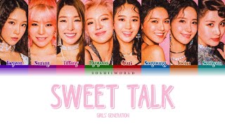 Girls’ Generation (소녀시대) – Sweet Talk (Lyrics)