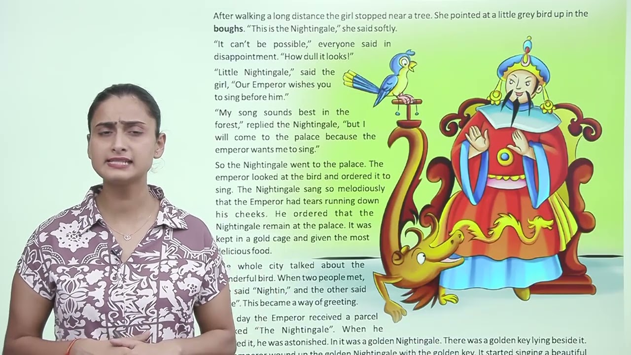 Ch 2 | Jophiel Books | English | Class 06 | The Emperor and the Nightingale  | For children