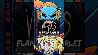 Undyne Vs Flandre Undertale Vs Touhou Project 