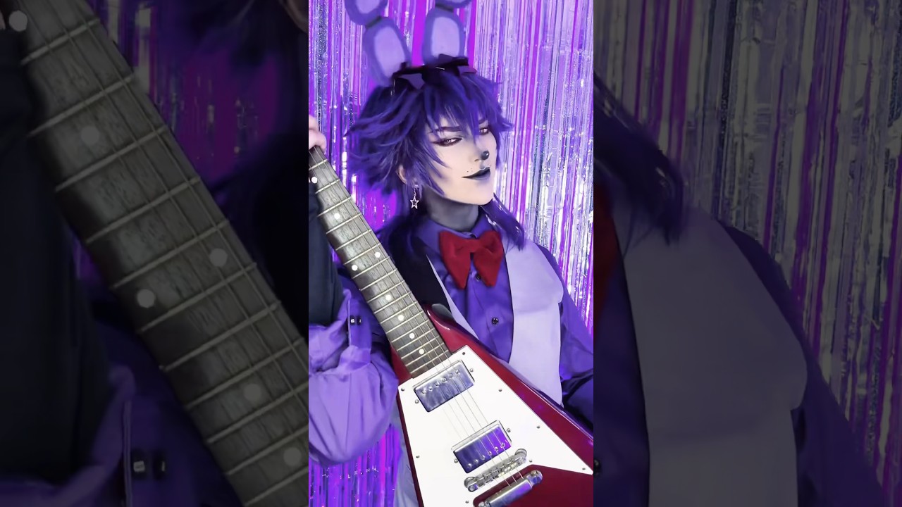 THE NEW FNAF TRAILER LOOKS SO GOOD AHH #bonnie #fnaf #cosplay #bonniecosplay