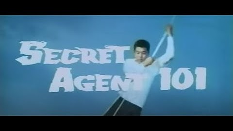 "Secret Agent 101" Shochiku English export trailer