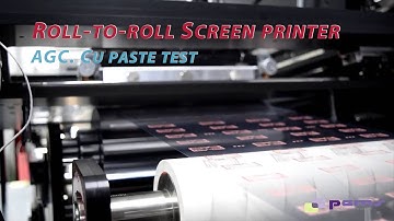 [RSP-300] R2R SCREEN PRINTING SYSTEM